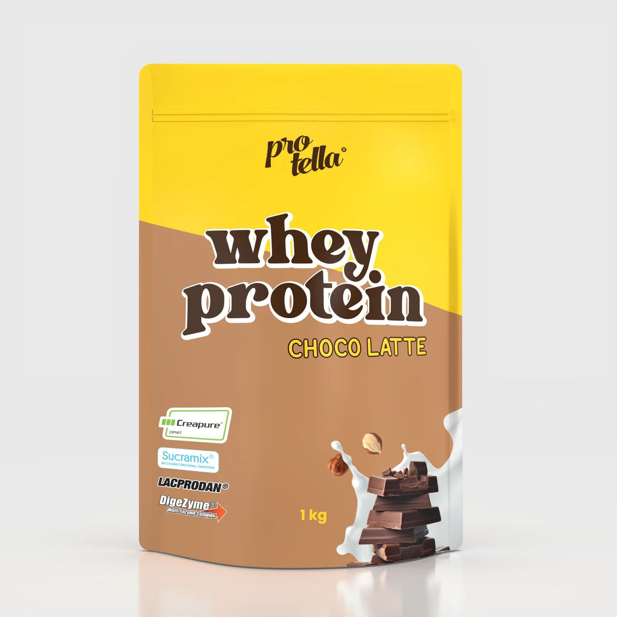 Whey Protein Choco Latte 1kg – Protella