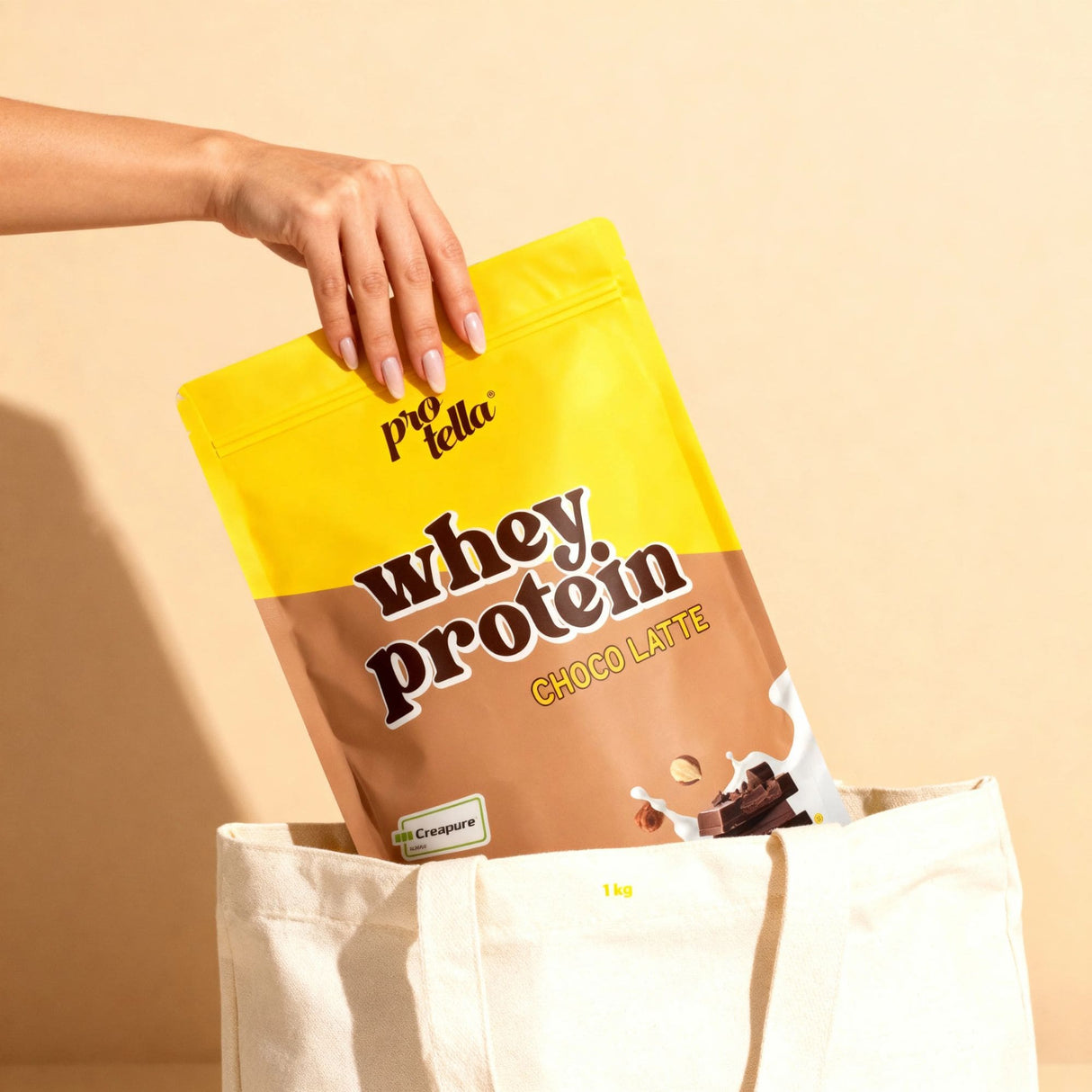 Whey Protein Choco Latte 1kg – Protella