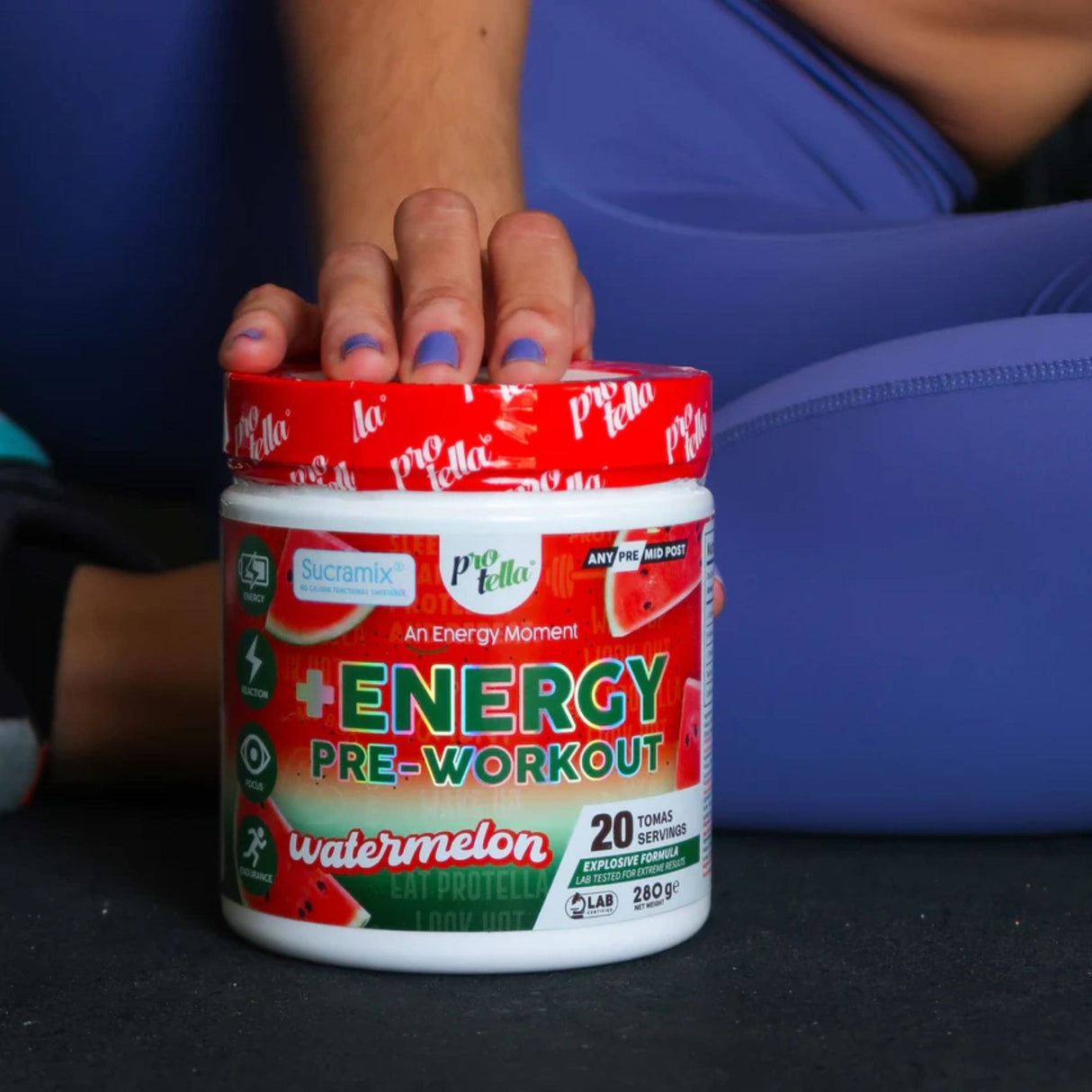 Pre-Workout Watermelon 280g – Protella (Copia)