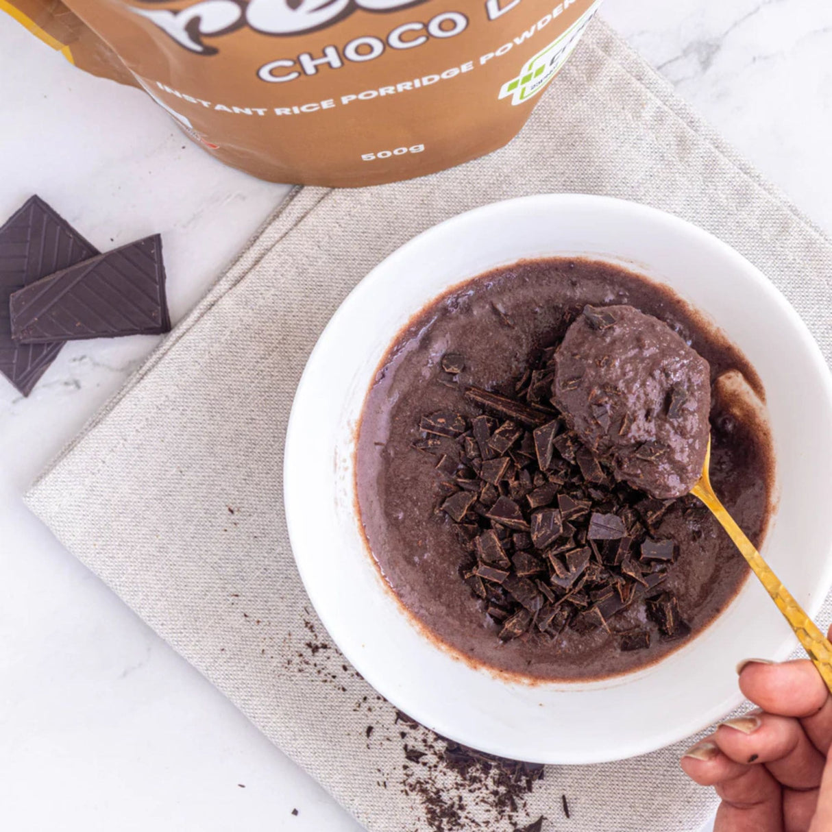 Crema de Arroz Choco Latte 500g – Protella®