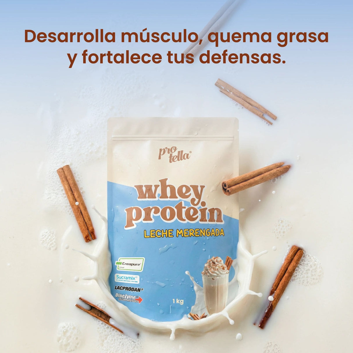 Whey Protein Leche Merengada 1kg – Protella