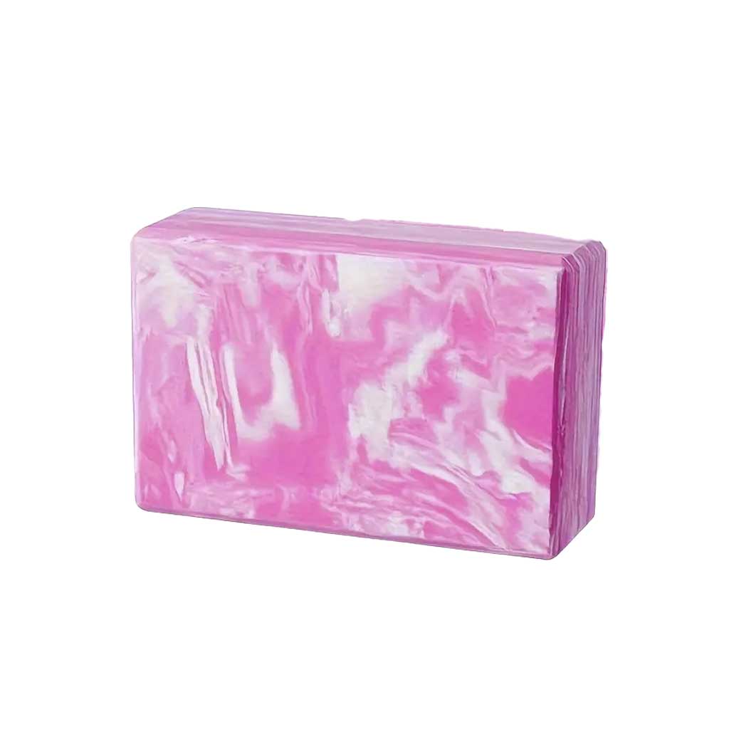 Bloque Goma Eva Yoga-Pilates Rosa