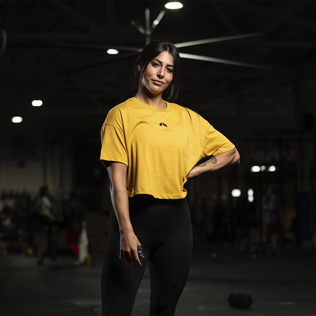 Camiseta Chica Crop Top Classic - COREX SPORT FITNESS