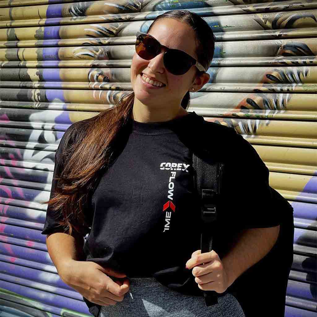 Camiseta Chica Oversize Flow - COREX SPORT FITNESS