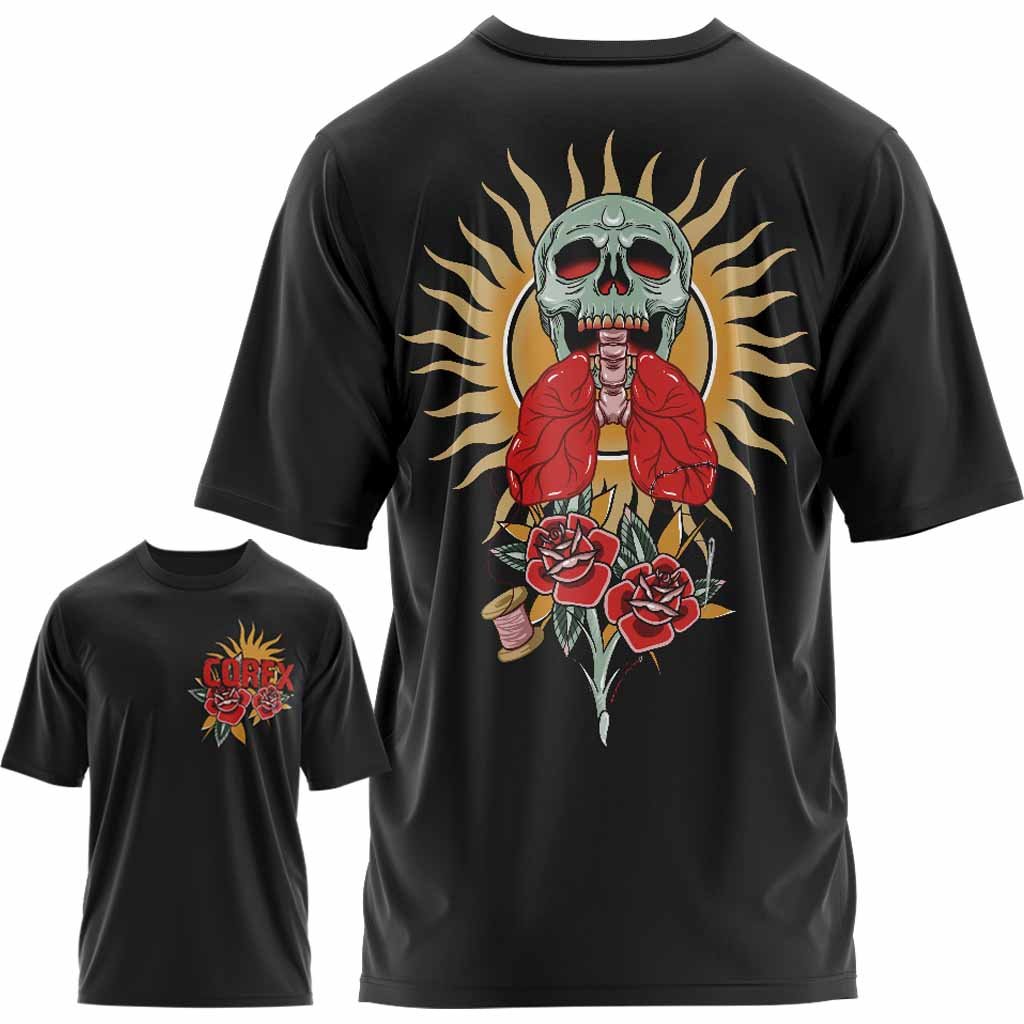 Camiseta Chico Oversize 7 Aniversario Black - COREX SPORT FITNESS