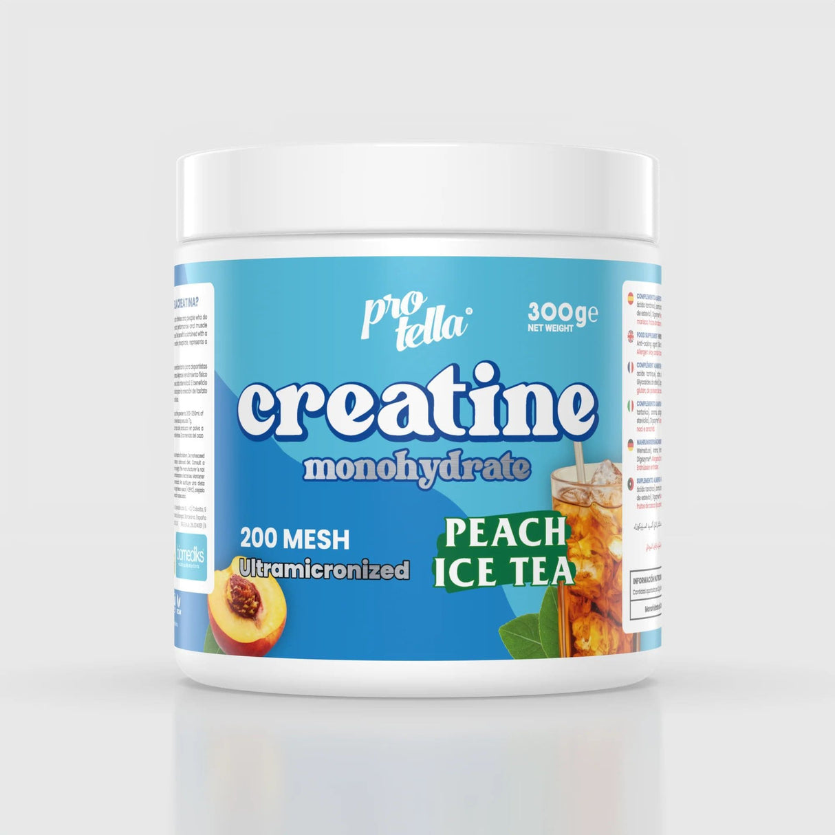 Creatina Mesh 200 Ice Tea Peach 300g – Protella