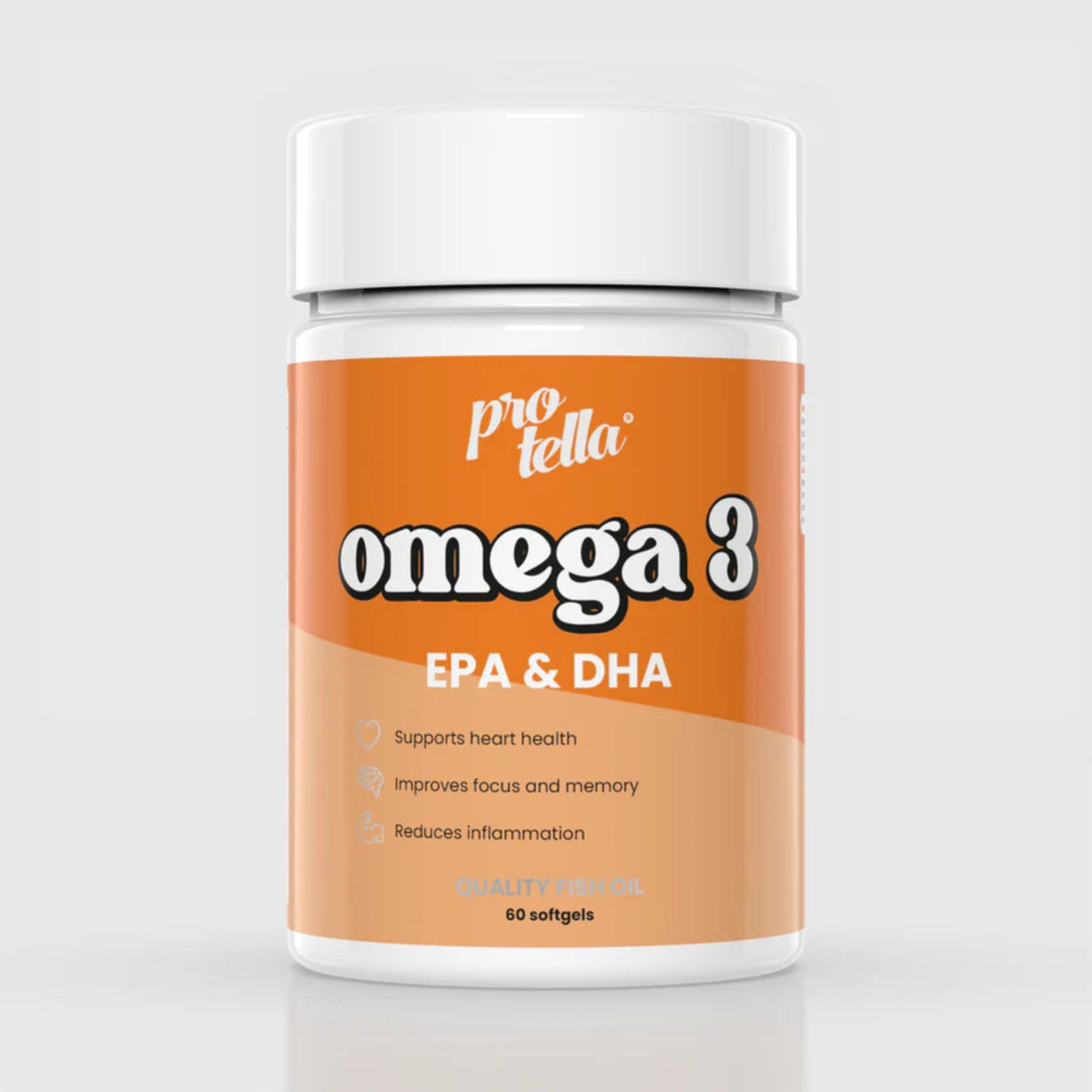 Omega 3 EPA & DHA – 60 Capsules (Protella®)