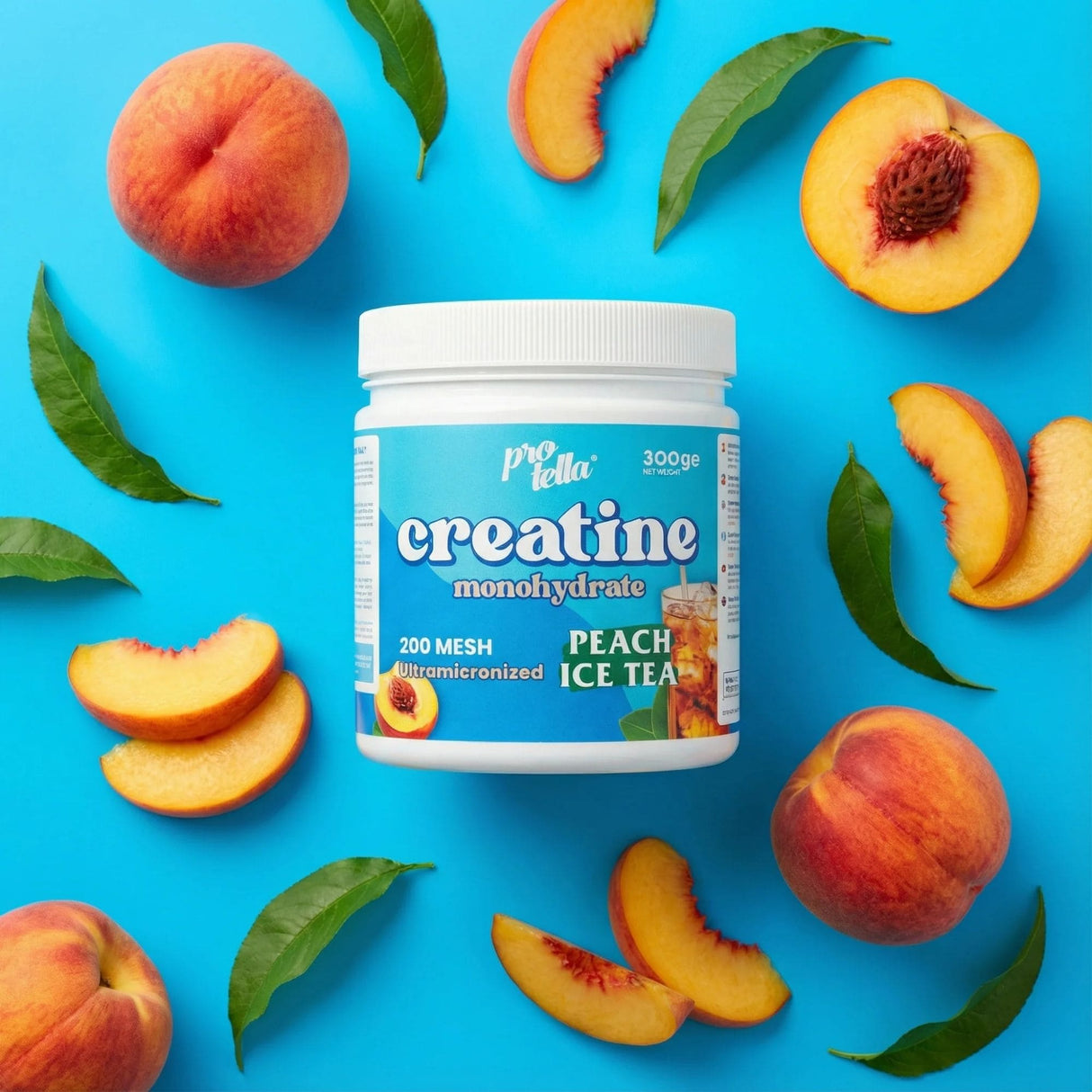 Creatina Mesh 200 Ice Tea Peach 300g – Protella