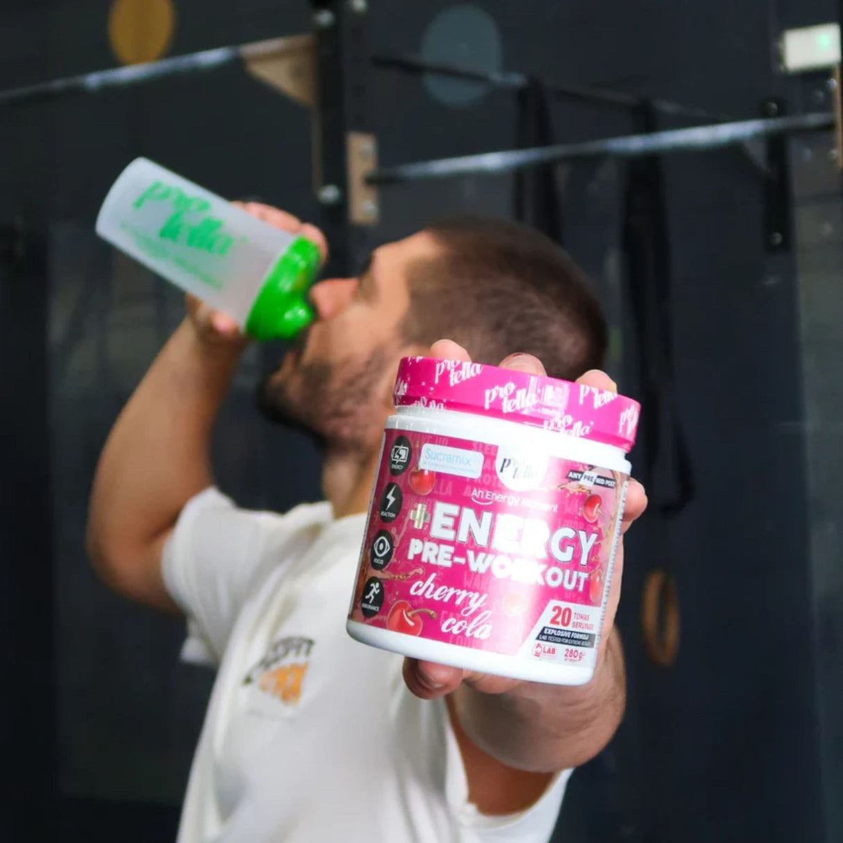 Pre-Workout Cherry Cola 280g – Protella