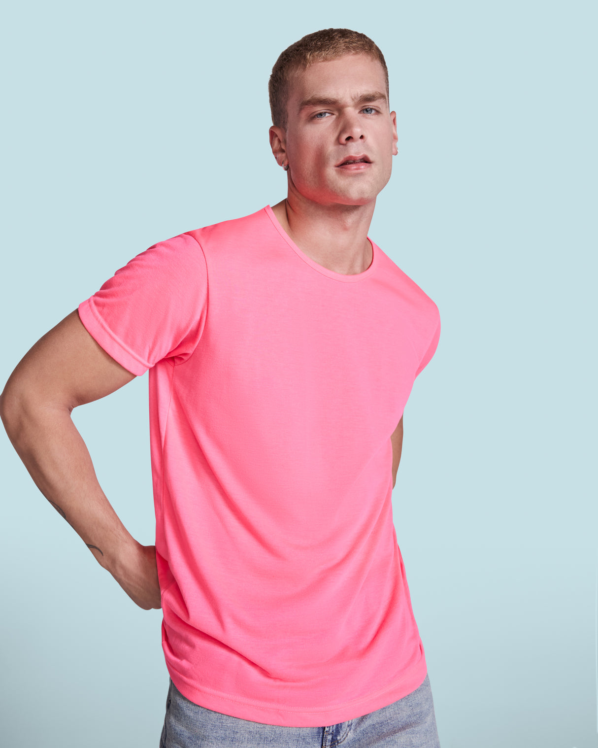 Camiseta Chico Poliester 100% Tacto Algodón
