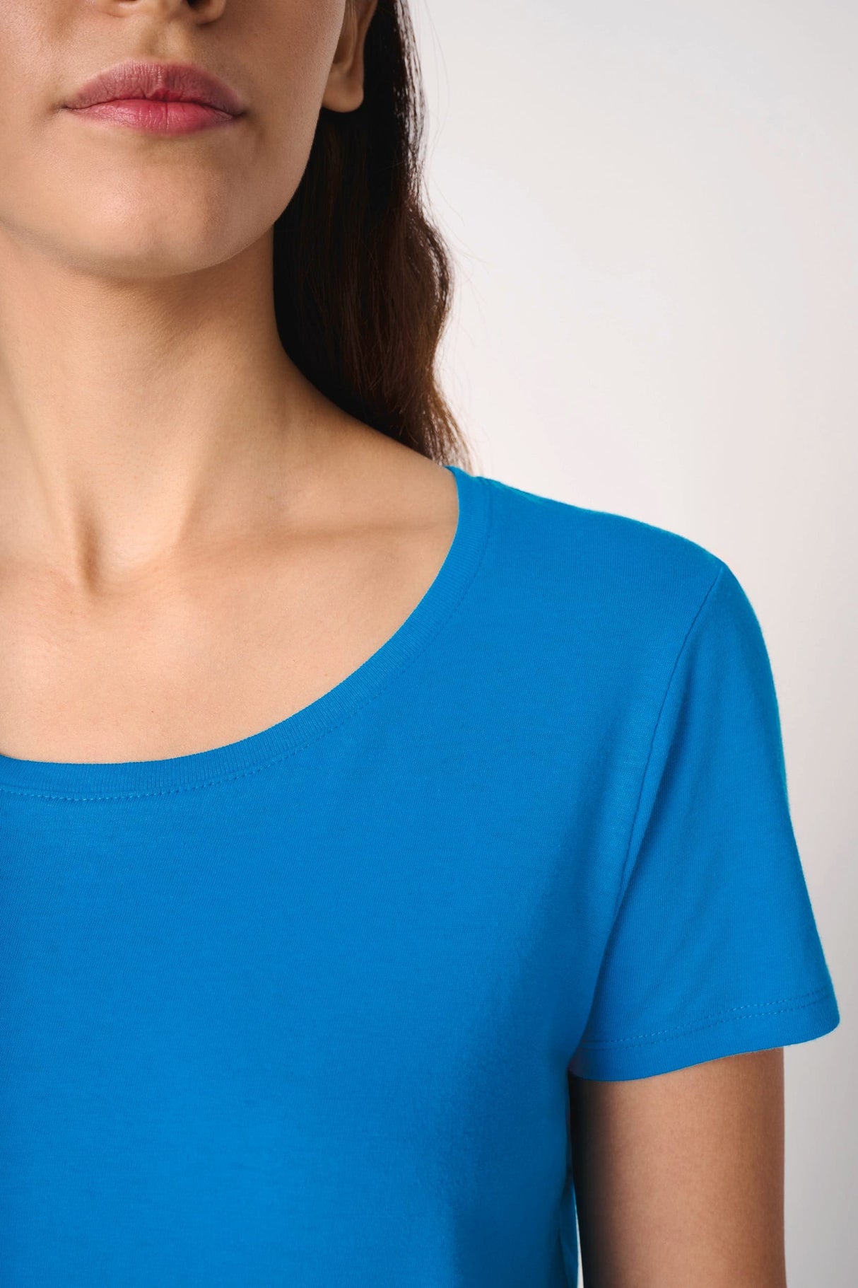 Camiseta Chica Básica 100% Algodón