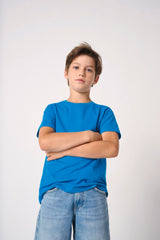Camiseta Infantil Básica 100% Algodón