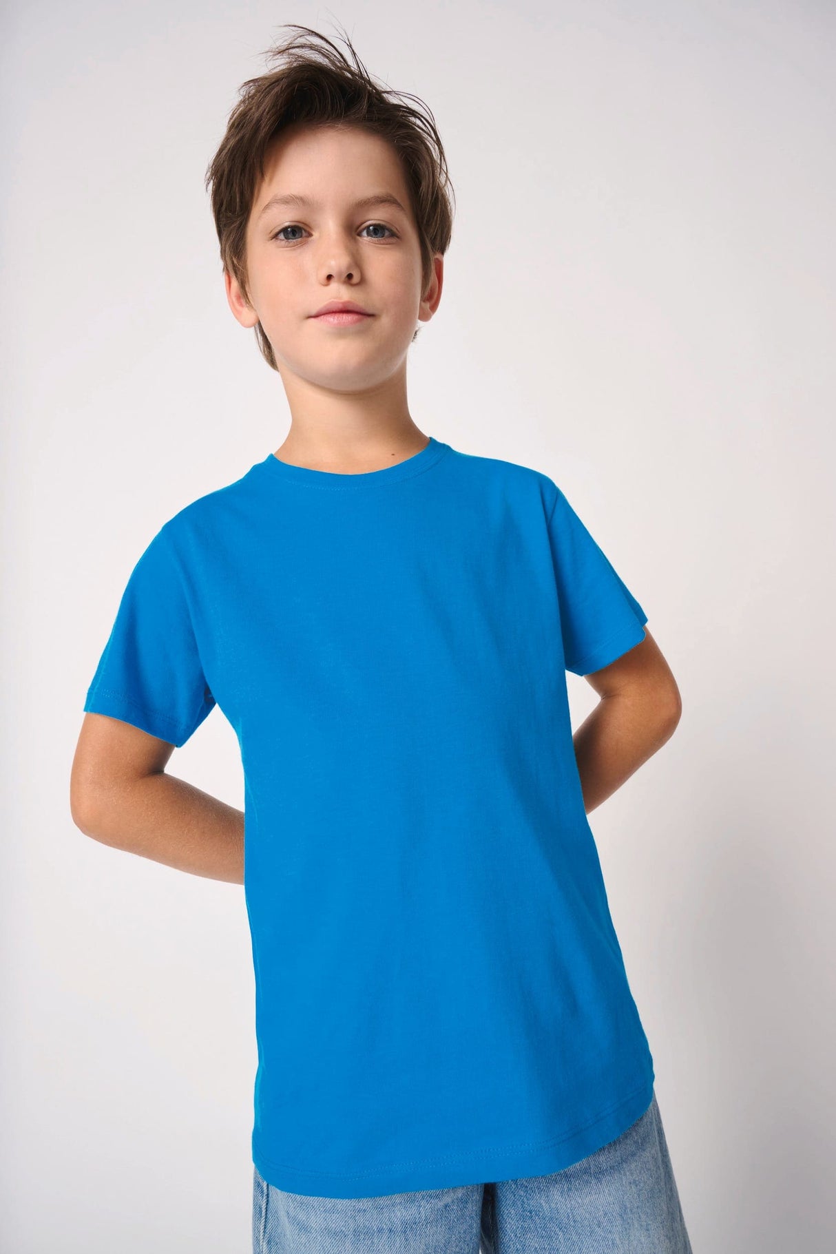 Camiseta Infantil Básica 100% Algodón