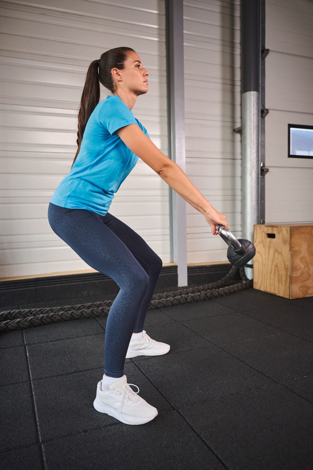 Mallas Vegan Navy Leopard