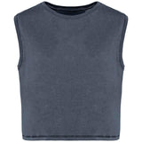 Camiseta Crop Chica Orgánica 165 Sin Mangas - COREX SPORT FITNESS